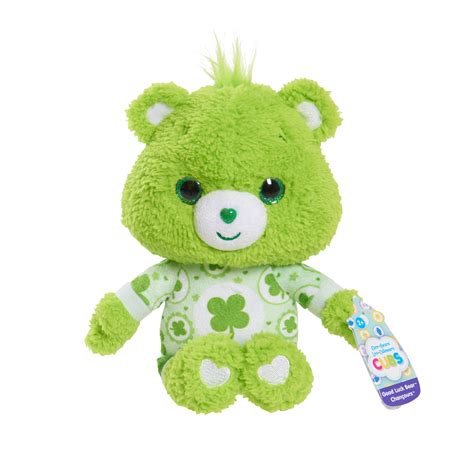 Care Bear Cubs Bean Good Luck Bear Plush - Walmart.com