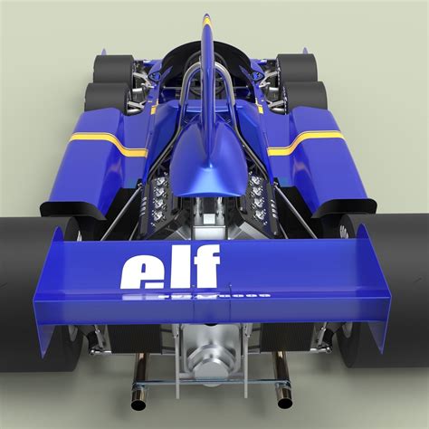 The Tyrrell P34 (six-wheeler) | CGTrader