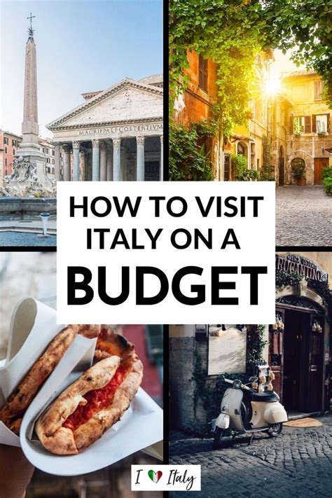 How to Travel to Italy on a Budget | i Heart Italy