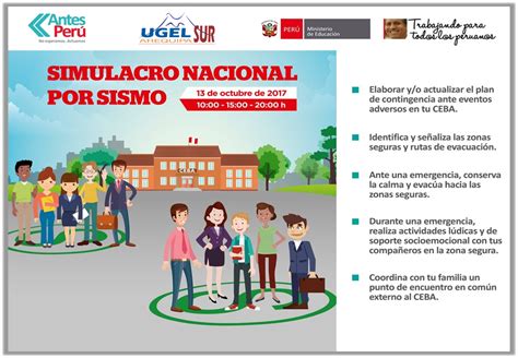 Simulacro Nacional De Sismo 2021 Indeci Hoy Se Realiza Primer