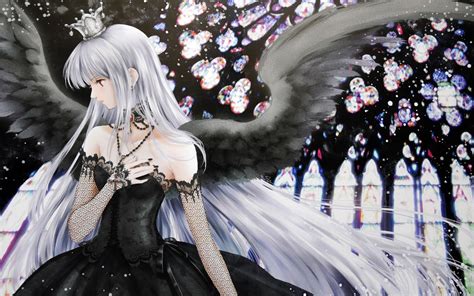 🔥 [50+] Black Angel Anime Wallpapers | WallpaperSafari