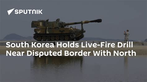 South Korea Holds Live Fire Drill Near Disputed Border With North 23