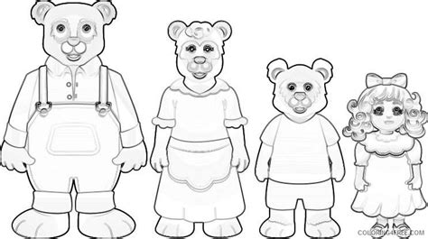 Goldilocks Three Bears Goldilocks Three Bears 0px1wf Coloring