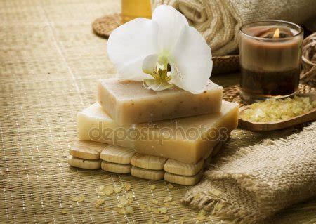 Spa Products Handmade Soap Stock Photo Subbotina