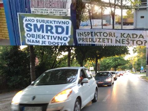 Gra Ani Istrajni U Zahtevu Protesti Stop Kafileriji Peti Put