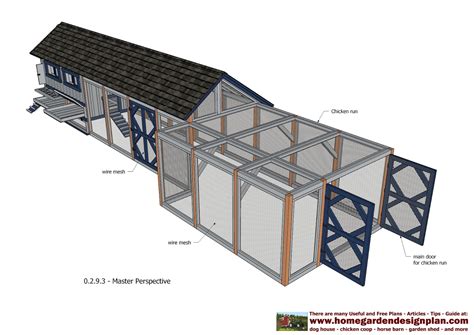 Build chicken run free plans ~ Build small chicken coop