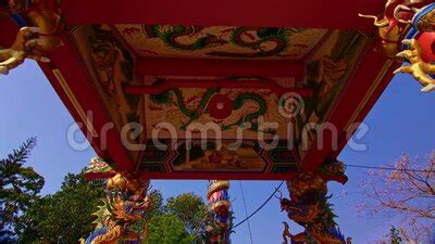 Travel Asia Sacred Pray Tourism Chinese Buddist Temple On Island Koh