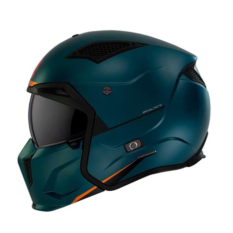 Mt Helmets Streetfighter Sv S Solid A Matt Blue Mt Modular