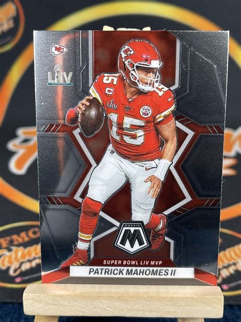 Mavin 2022 Patrick Mahomes Ii Super Bowl Liv Mvp Mosaic Kansas City Chiefs 293