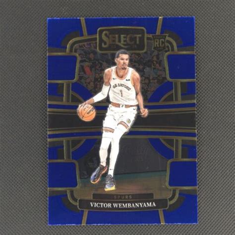 Panini Select Concourse Blue Prizm Victor Wembanyama Rc