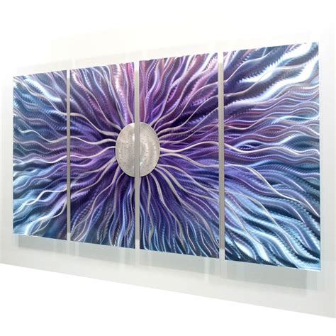 15 Best Collection of Abstract Metal Wall Art Panels