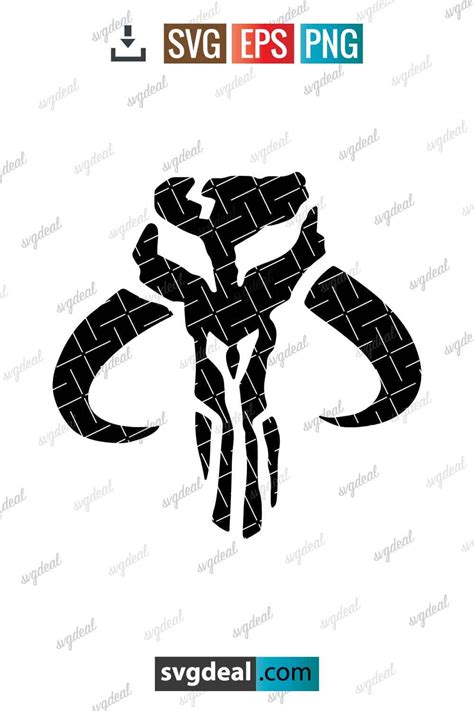 Free Mandalorian Symbol - SVGDeal.com