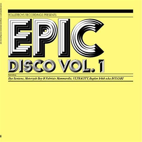 Jp Epic Disco Vol 1 ヴァリアス・アーティスト デジタルミュージック