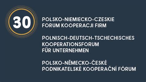 Polsko Niemiecko Czeskie Forum Kooperacji Firm Zmiana