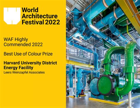 Harvard District Energy Facility Receives WAF Highly Commended 2022