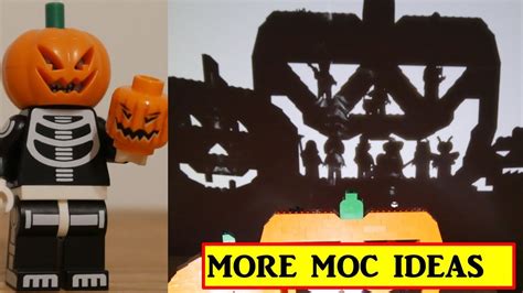 Lego Halloween Pumpkin MOC Display 13 Small To Large Scooby Doo Jack O