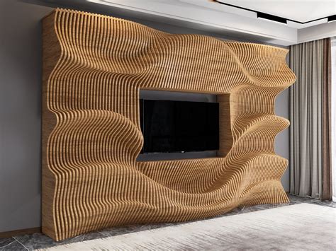 Parametric Tv Wall Cnc Files For Cutting Etsy Ireland