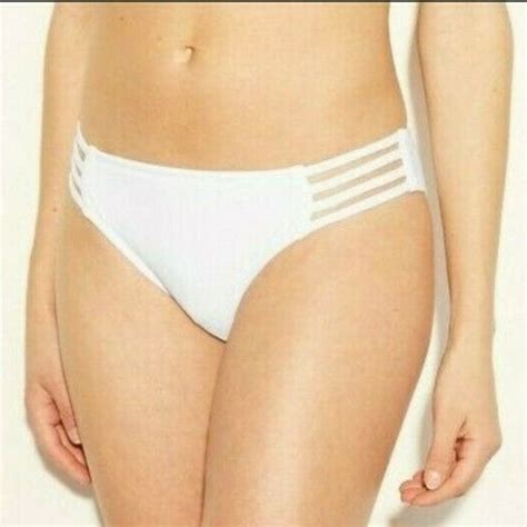 Shade Shore Swim Shade Shore Beach Hipster Bikini Bottom White Xl