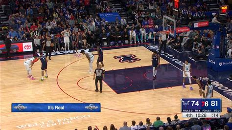 Off Ball Foul Timing Hornets Ers Nba Official