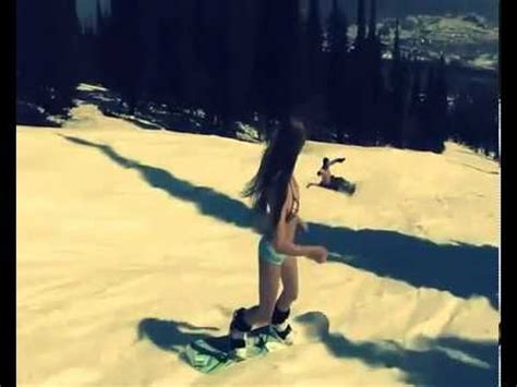 Sexy Girls Snowboarding Youtube