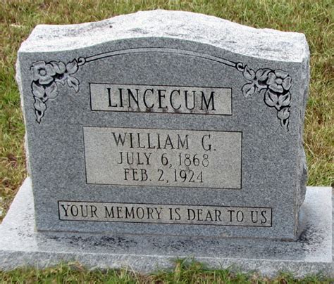 William Grant Lincecum 1868 1924 Mémorial Find a Grave