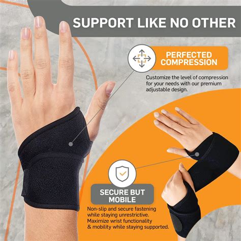 Braceasy Carpal Tunnel Wrist Brace For Night Support Left And Right Hand Wrist Support For Wrist