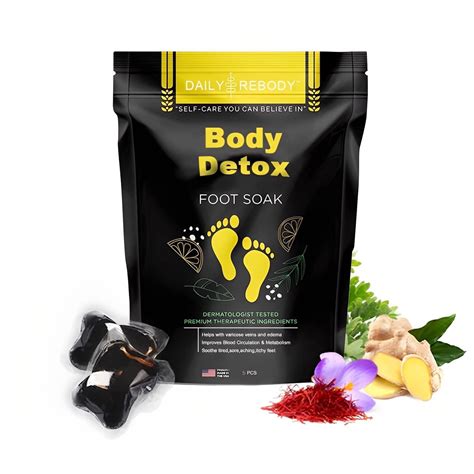 Herbal Detox Shaping Foot Treatment Care Therapy Cleansing Soak