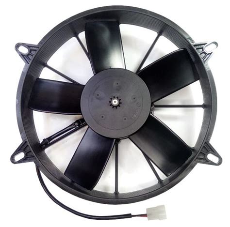 Eletro Ventilador SPAL Axial Prefil Alto 24V 11 Soprante VA03 BP70 LL