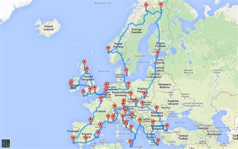 Voici le road trip optimal pour découvrir l Europe