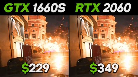 Gtx 1660 Super Vs Rtx 2060 Game Benchmarks Test In 9 Games 1080p Vs