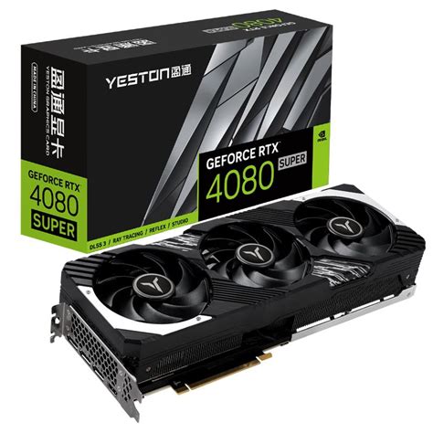 Видеокарта YESTON GeForce RTX 4080 SUPER, 16 ГБ GDDR6X - купить по ...