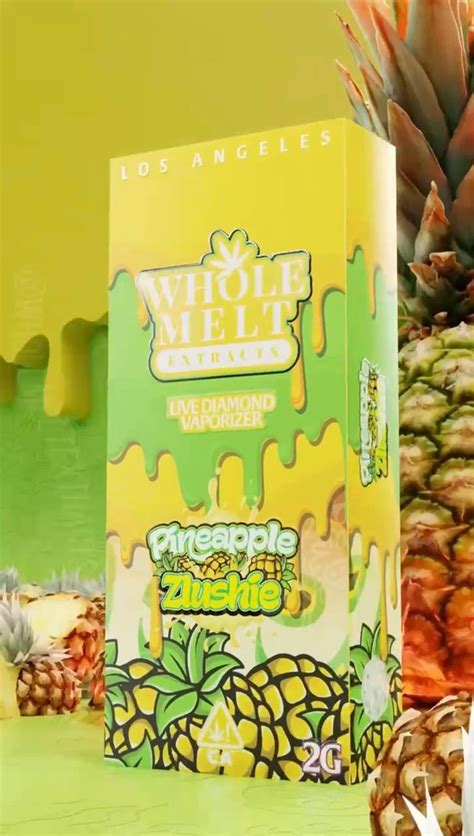 Whole Melts Pineapple Zlushies Disposable Wholemeltextracts