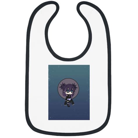 Cute Gacha Girl Kira Pastel Goth Chibi Girl Bibs Sold By