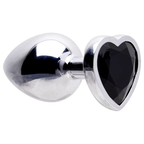 Plug Anal Aço Coração G 9 X 4cm Sexy Import Gall