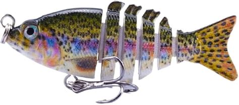 Amazon Huffa Fishing Lure Set Mini Multi Jointed Swimbait Fishing