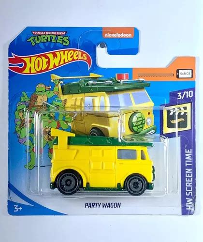 Hot Wheels Party Wagon Tartarugas Ninja Ghb Escala MercadoLivre
