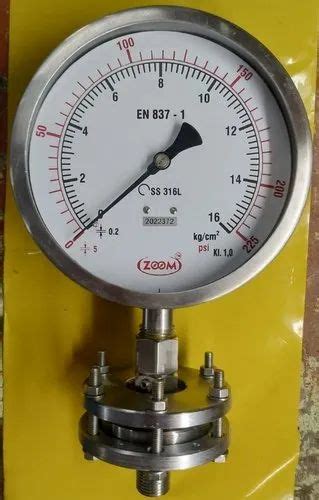 Chemical Sealed Pressure Gauges At Rs 1950 Diaphragm Pressure Gage In