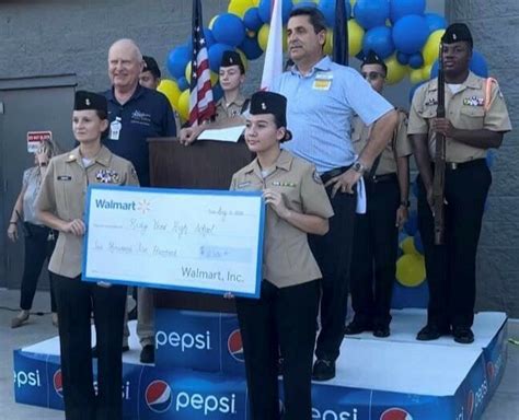 Ridgeview Jrotc Joins Walmarts Re Opening Ceremonies Clay Today