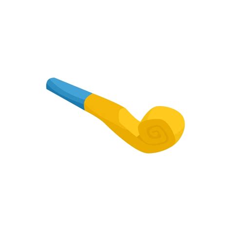 Party Blowers Clipart Transparent PNG Hd Yellow Party Blower Icon In