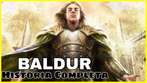 Baldur Balder Historia Completa Mitologia Nordica YouTube