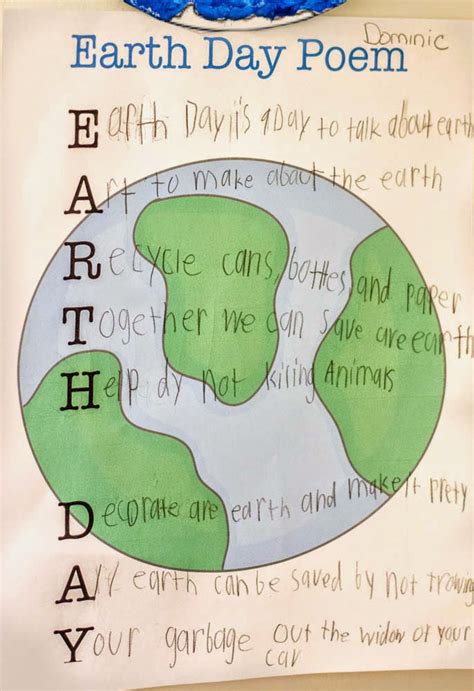 31 Earth Day Acrostic Poems To Celebrate Our Home