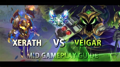 Lol Xerath Mid Gameplay How To Play Against Veigar Youtube