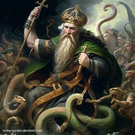 There were no snakes in Ireland when Saint Patrick arrived, so he coul ...