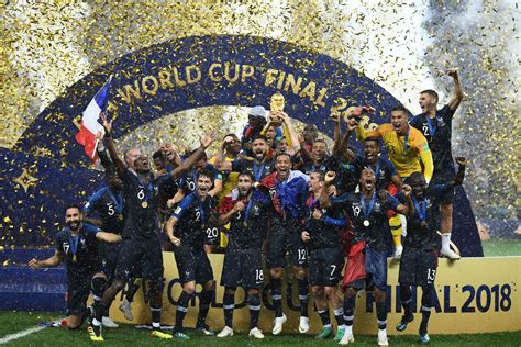 Francia Campeón Del Mundial De Rusia 2018 En El Estadio Luzhniki De