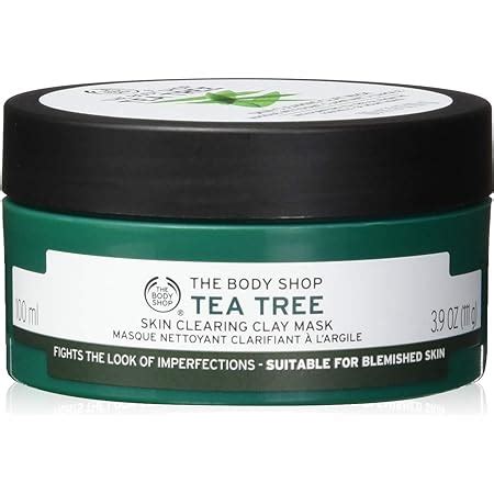 Amazon The Body Shop Tea Tree Skin Clearing Clay Face Mask 3 85