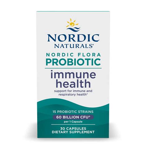 Nordic Naturals Nordic Flora Probiotic Immune Health 30 Capsules