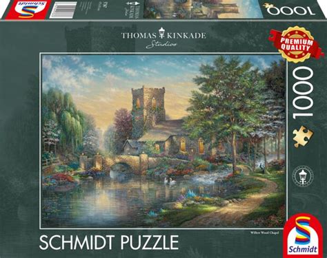 Willow Wood Chapel 1000 Pcs 57367 Schmidt Spiele