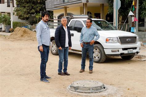 Contin A Chucho Nader Impulsando Obras De Pavimentaci N En La Zona