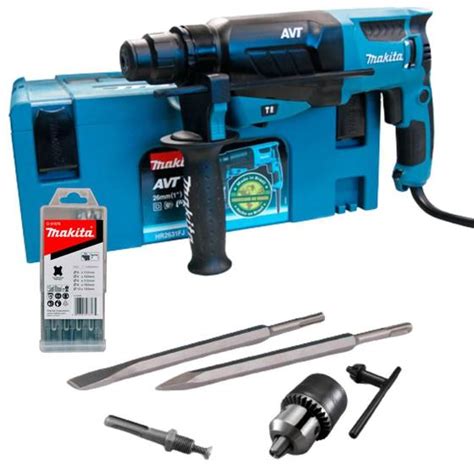 Martelete Combinado Sds Hr Fj W V Makita Kit Ferramentas