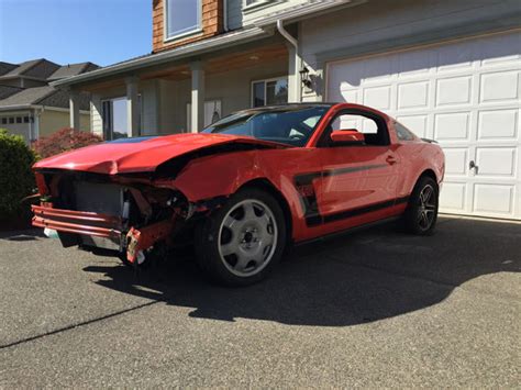 2012 Ford Mustang Boss 302 Clean Title Wrecked Repairable Needs Work Damaged